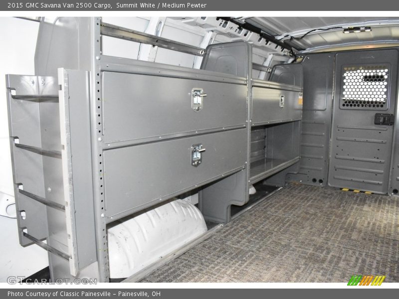 Summit White / Medium Pewter 2015 GMC Savana Van 2500 Cargo