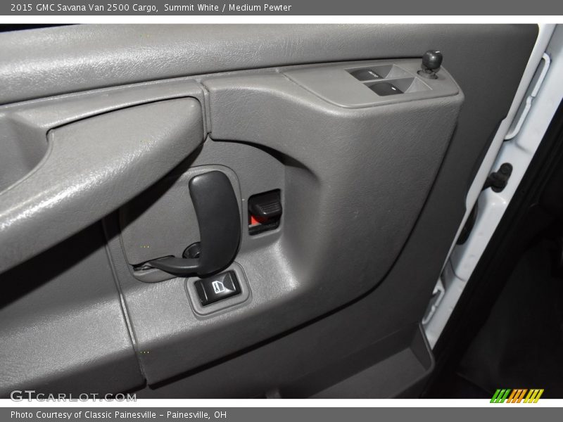Summit White / Medium Pewter 2015 GMC Savana Van 2500 Cargo