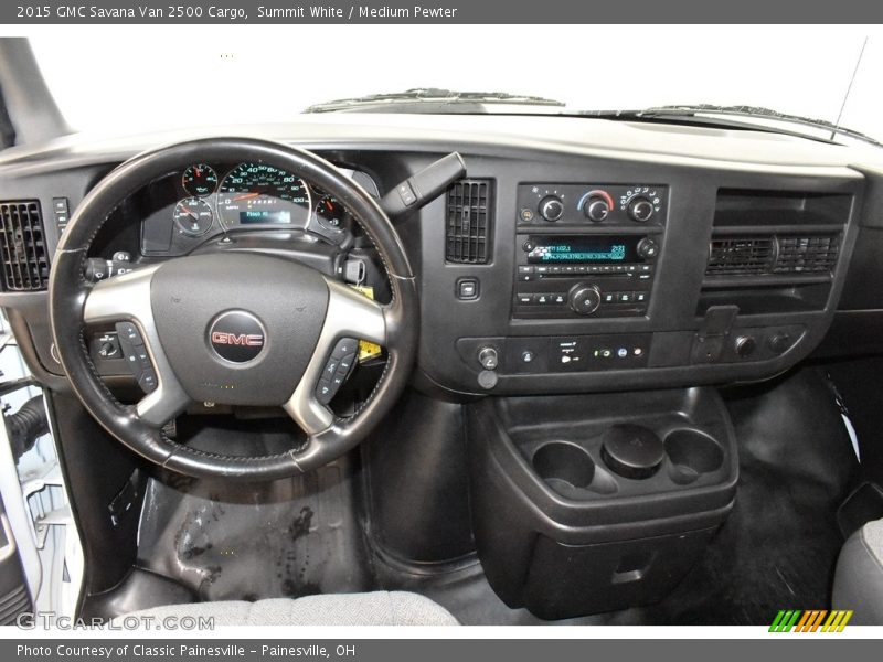 Summit White / Medium Pewter 2015 GMC Savana Van 2500 Cargo