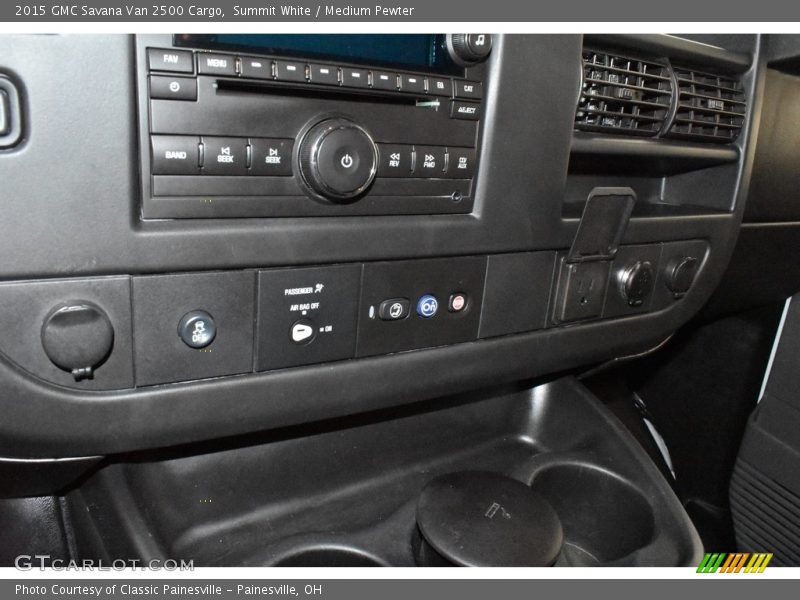 Summit White / Medium Pewter 2015 GMC Savana Van 2500 Cargo