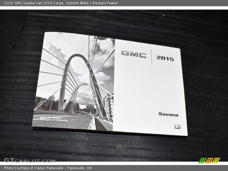 Summit White / Medium Pewter 2015 GMC Savana Van 2500 Cargo