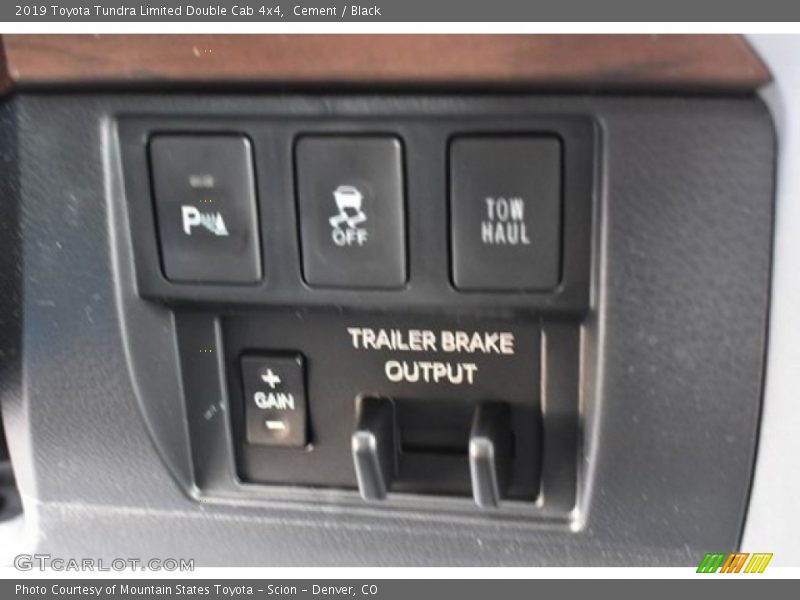 Cement / Black 2019 Toyota Tundra Limited Double Cab 4x4