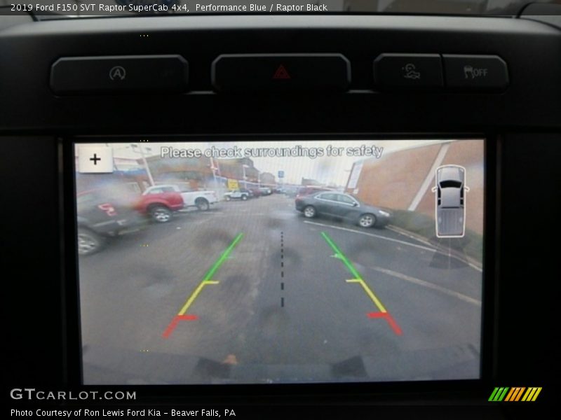 Performance Blue / Raptor Black 2019 Ford F150 SVT Raptor SuperCab 4x4