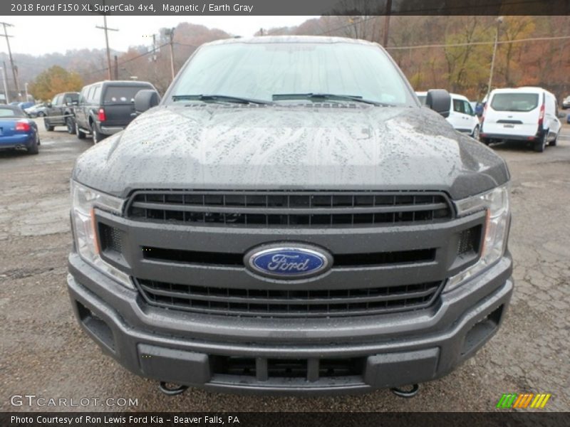 Magnetic / Earth Gray 2018 Ford F150 XL SuperCab 4x4