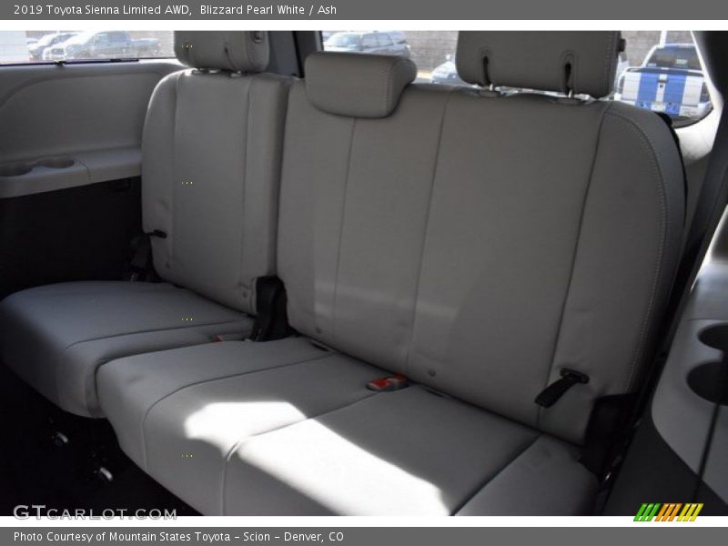 Blizzard Pearl White / Ash 2019 Toyota Sienna Limited AWD