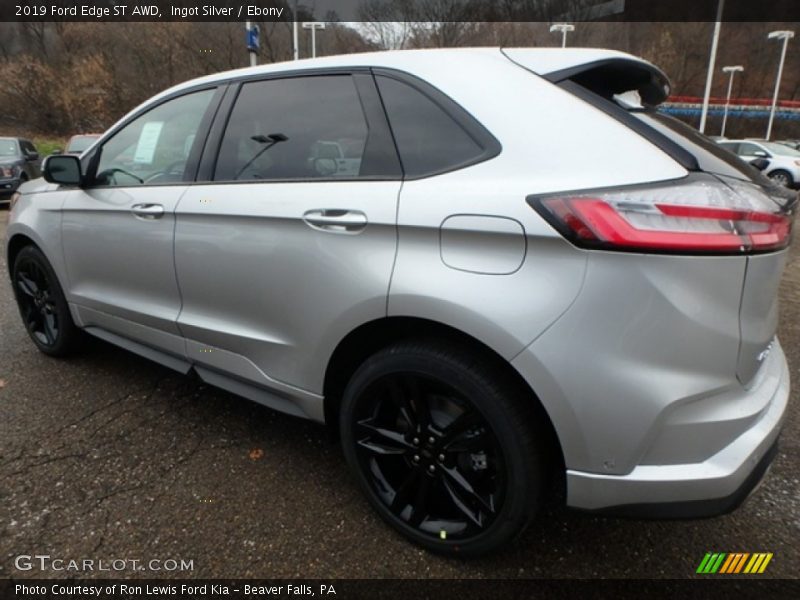 Ingot Silver / Ebony 2019 Ford Edge ST AWD