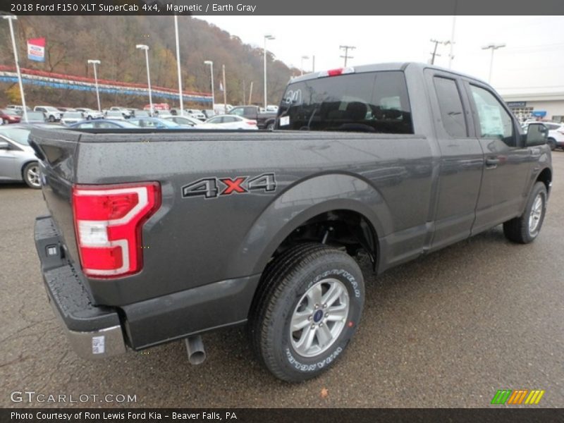 Magnetic / Earth Gray 2018 Ford F150 XLT SuperCab 4x4