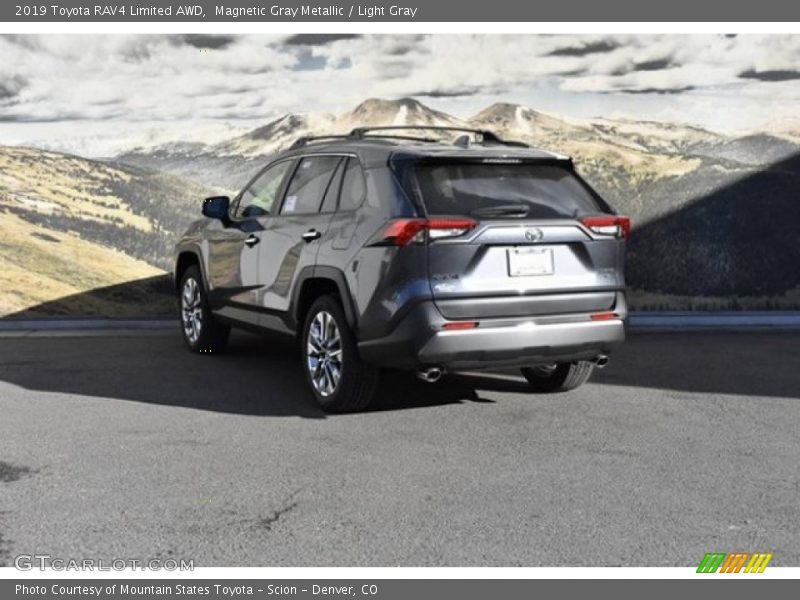 Magnetic Gray Metallic / Light Gray 2019 Toyota RAV4 Limited AWD