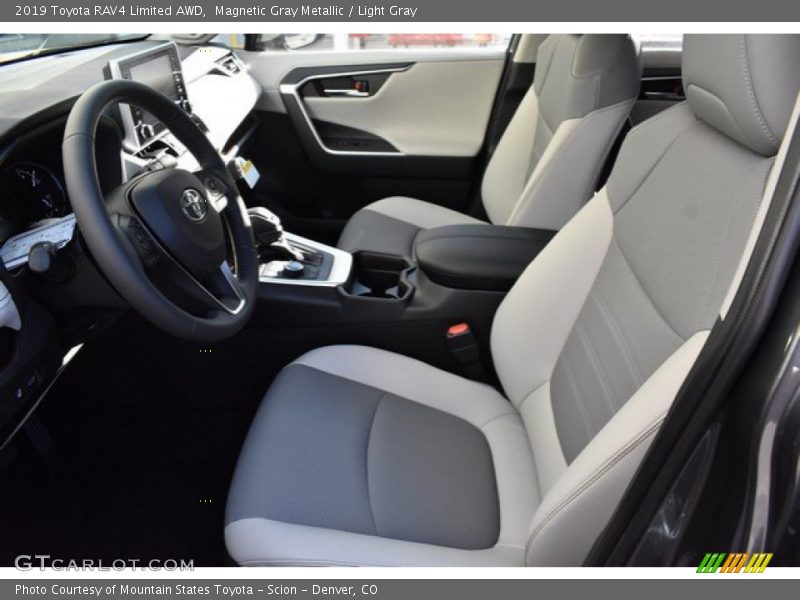 Front Seat of 2019 RAV4 Limited AWD