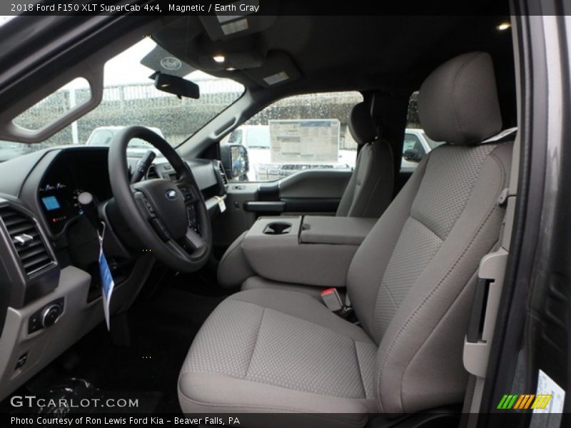 Magnetic / Earth Gray 2018 Ford F150 XLT SuperCab 4x4