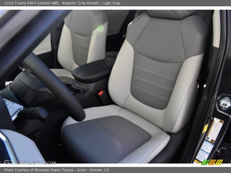 Front Seat of 2019 RAV4 Limited AWD