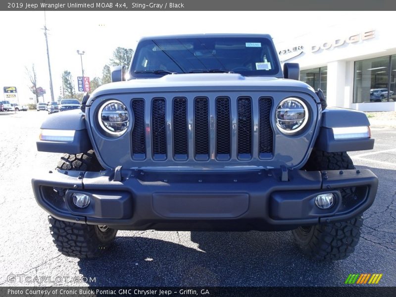 Sting-Gray / Black 2019 Jeep Wrangler Unlimited MOAB 4x4