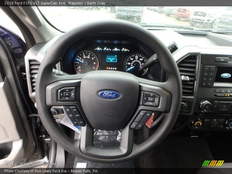 Magnetic / Earth Gray 2018 Ford F150 XLT SuperCab 4x4