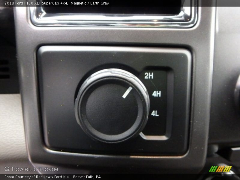 Magnetic / Earth Gray 2018 Ford F150 XLT SuperCab 4x4