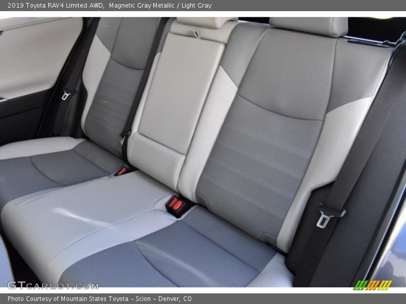 Rear Seat of 2019 RAV4 Limited AWD