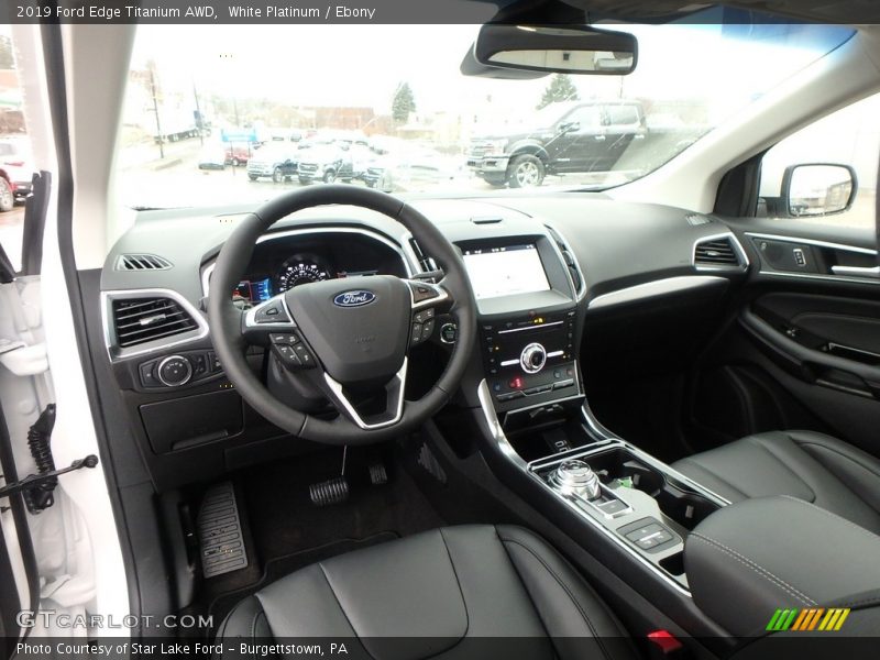  2019 Edge Titanium AWD Ebony Interior