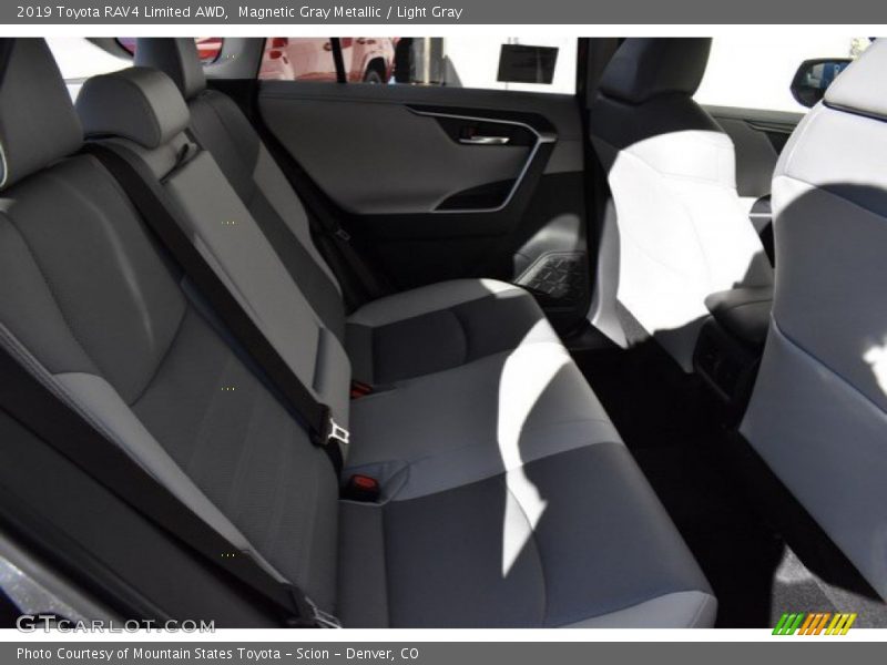 Magnetic Gray Metallic / Light Gray 2019 Toyota RAV4 Limited AWD