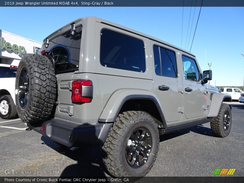 Sting-Gray / Black 2019 Jeep Wrangler Unlimited MOAB 4x4