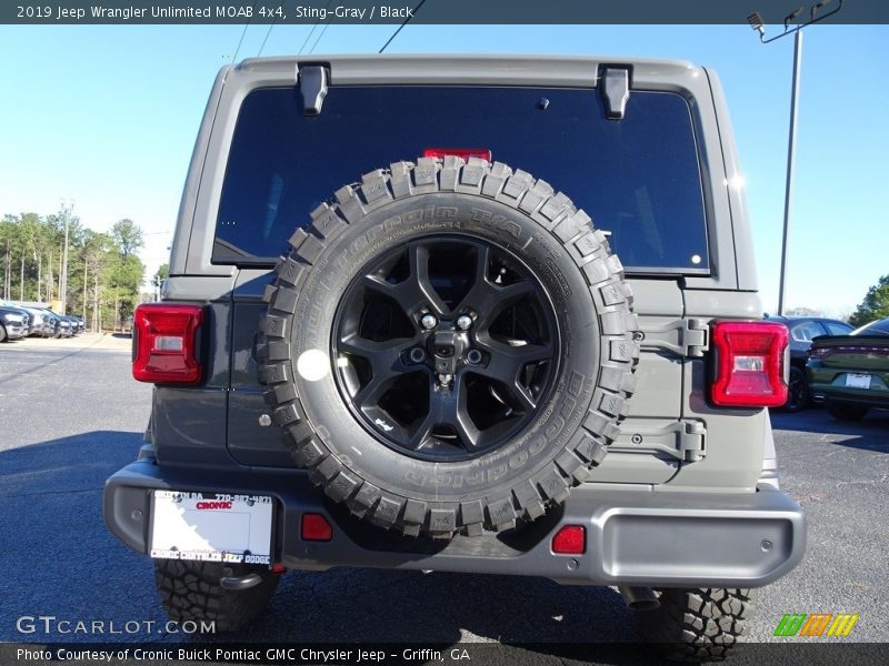 Sting-Gray / Black 2019 Jeep Wrangler Unlimited MOAB 4x4