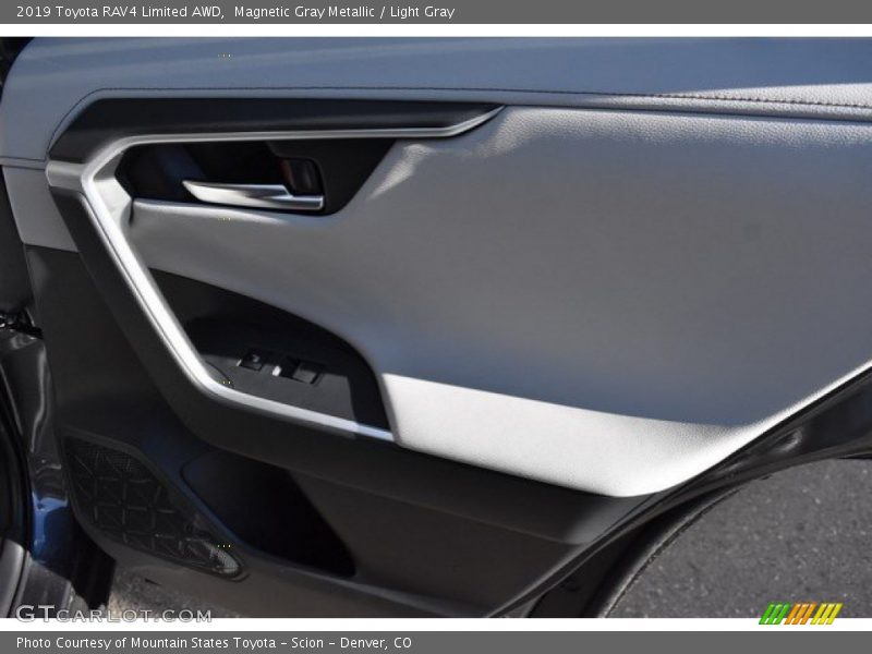 Magnetic Gray Metallic / Light Gray 2019 Toyota RAV4 Limited AWD