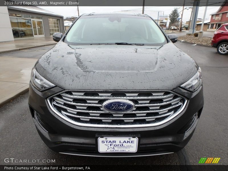 Magnetic / Ebony 2019 Ford Edge SEL AWD