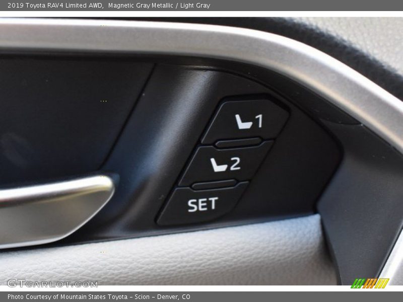 Magnetic Gray Metallic / Light Gray 2019 Toyota RAV4 Limited AWD