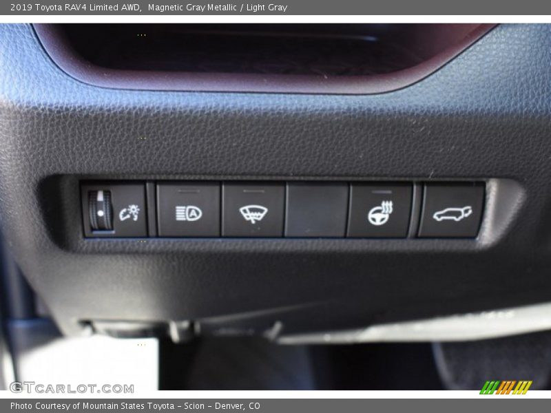 Magnetic Gray Metallic / Light Gray 2019 Toyota RAV4 Limited AWD