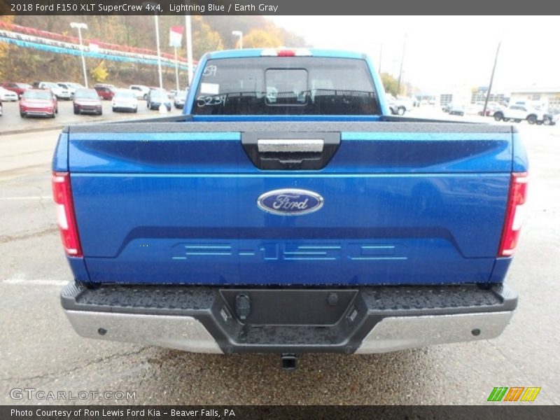 Lightning Blue / Earth Gray 2018 Ford F150 XLT SuperCrew 4x4