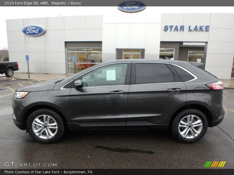 Magnetic / Ebony 2019 Ford Edge SEL AWD