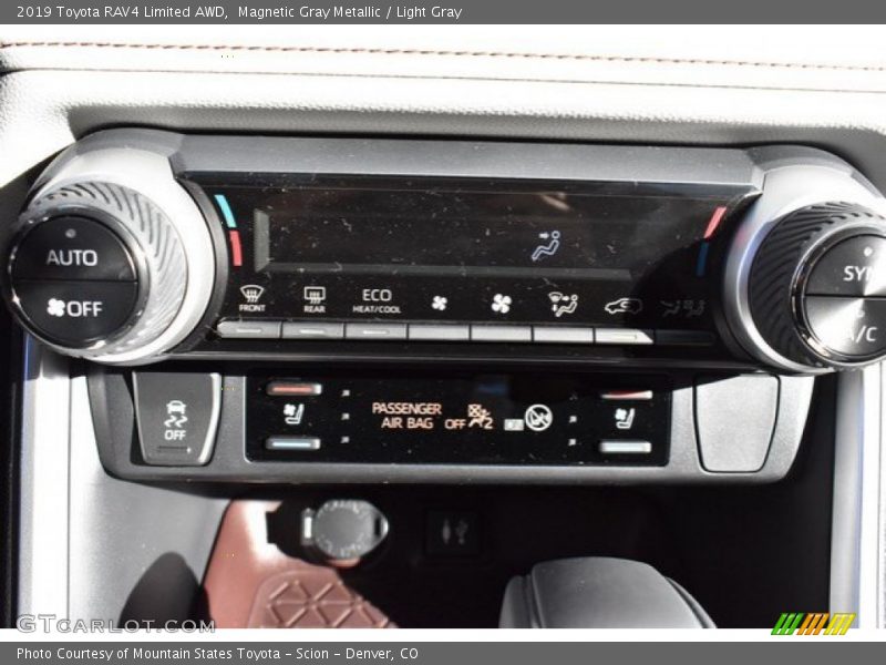 Magnetic Gray Metallic / Light Gray 2019 Toyota RAV4 Limited AWD