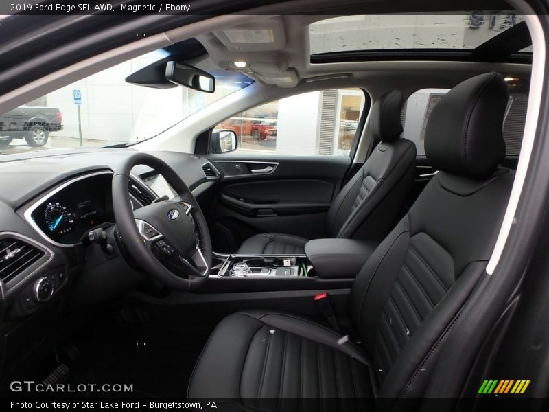 Magnetic / Ebony 2019 Ford Edge SEL AWD