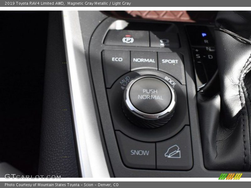 Magnetic Gray Metallic / Light Gray 2019 Toyota RAV4 Limited AWD
