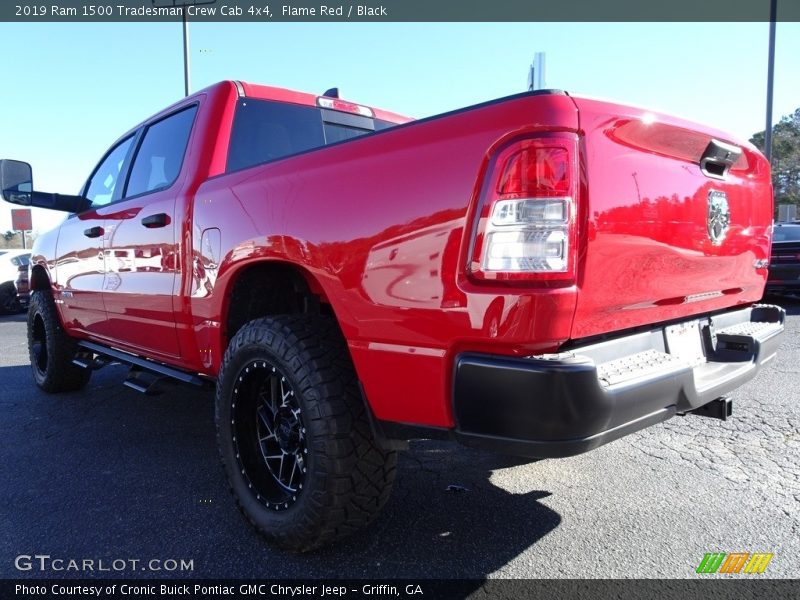Flame Red / Black 2019 Ram 1500 Tradesman Crew Cab 4x4