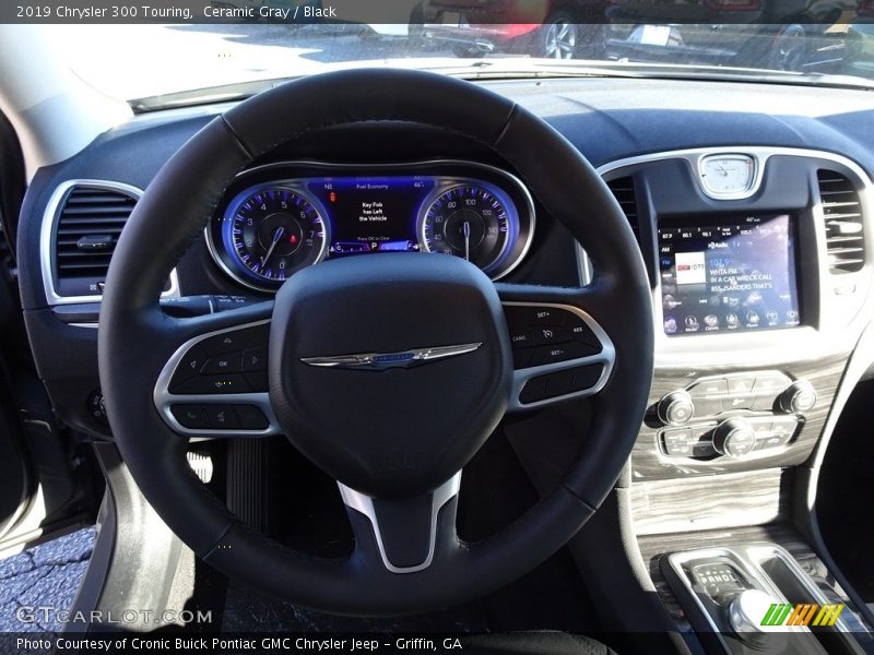 Ceramic Gray / Black 2019 Chrysler 300 Touring