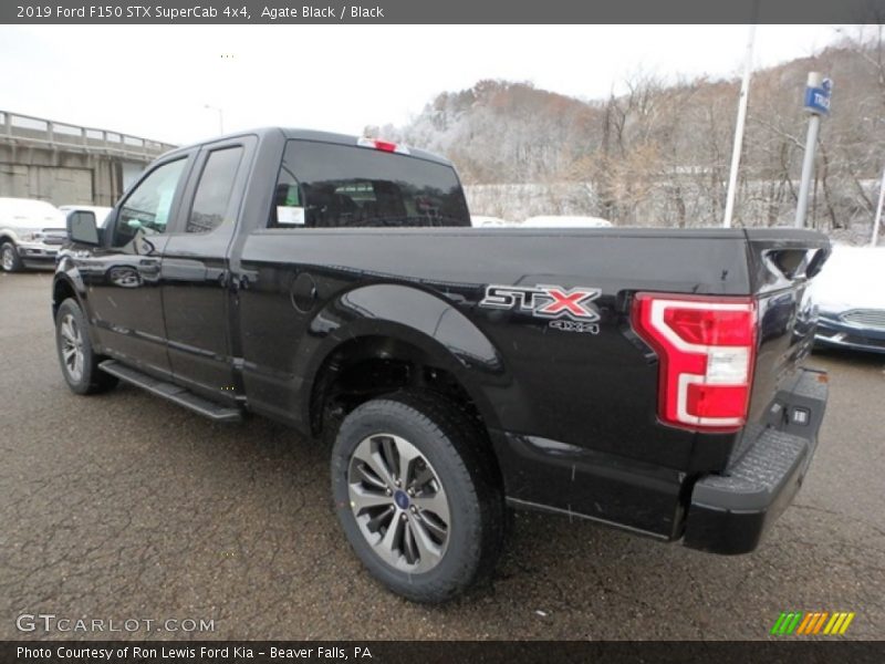 Agate Black / Black 2019 Ford F150 STX SuperCab 4x4