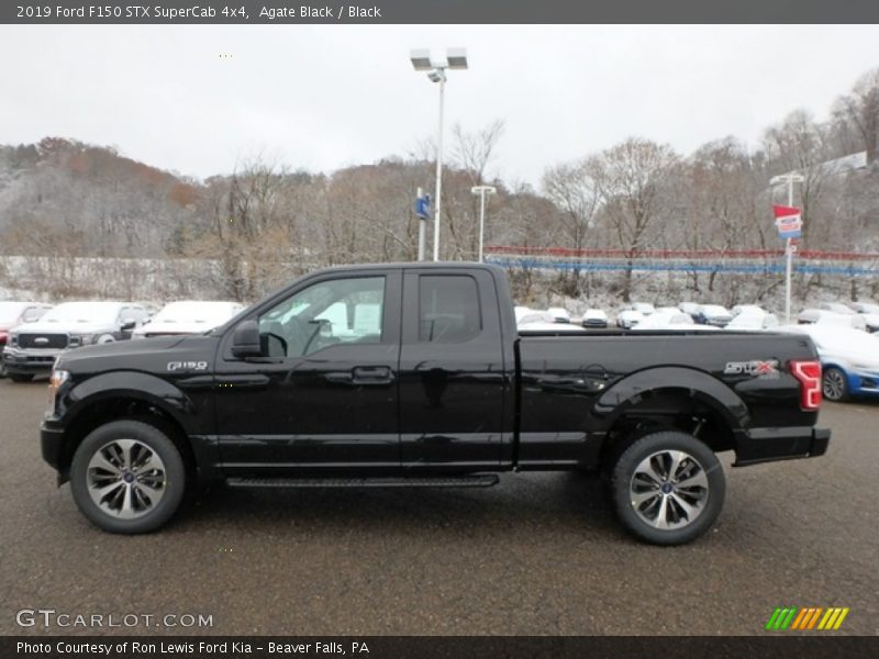  2019 F150 STX SuperCab 4x4 Agate Black