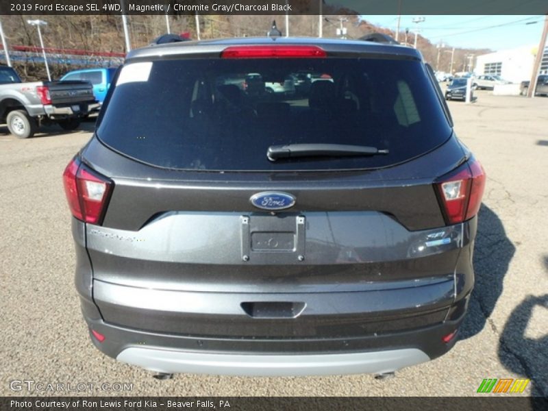 Magnetic / Chromite Gray/Charcoal Black 2019 Ford Escape SEL 4WD