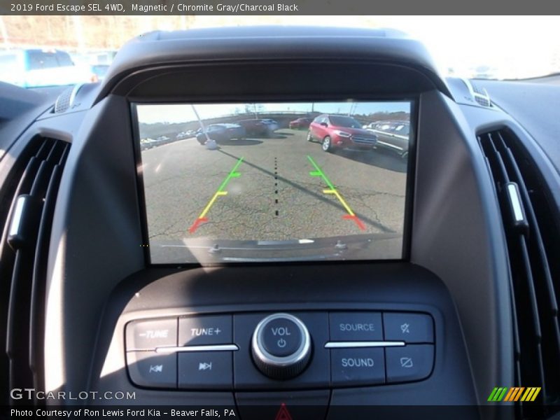 Magnetic / Chromite Gray/Charcoal Black 2019 Ford Escape SEL 4WD