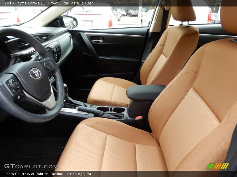 Brown Sugar Metallic / Ash 2016 Toyota Corolla LE