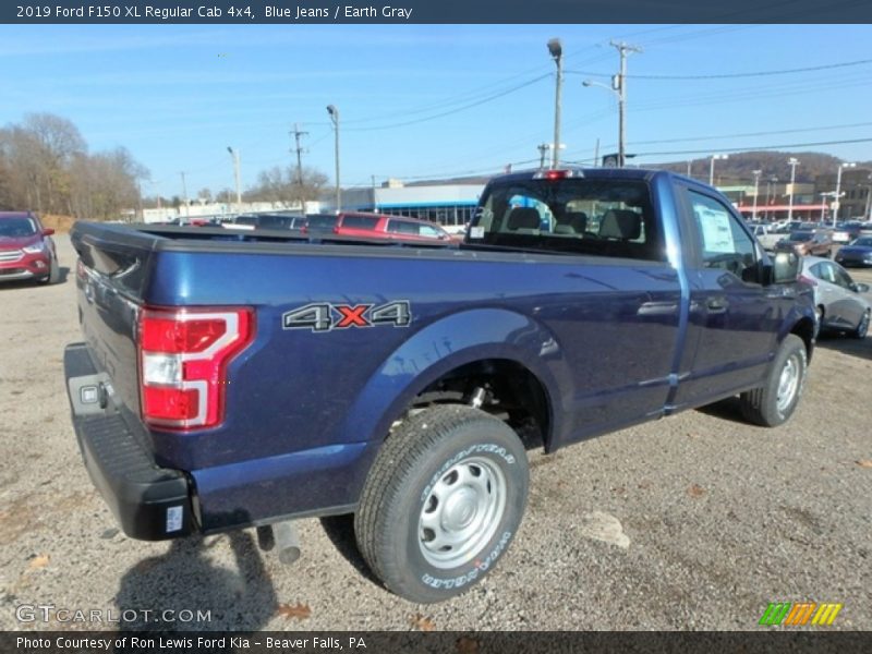 Blue Jeans / Earth Gray 2019 Ford F150 XL Regular Cab 4x4