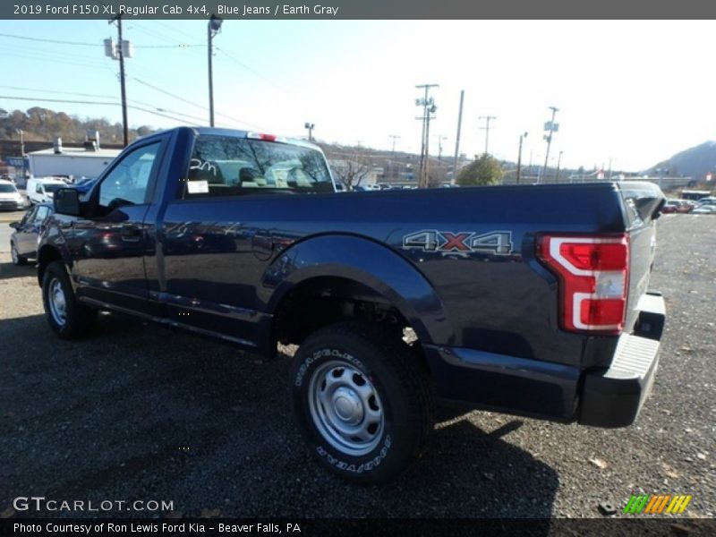 Blue Jeans / Earth Gray 2019 Ford F150 XL Regular Cab 4x4