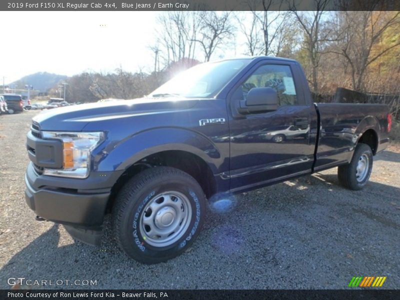 Blue Jeans / Earth Gray 2019 Ford F150 XL Regular Cab 4x4