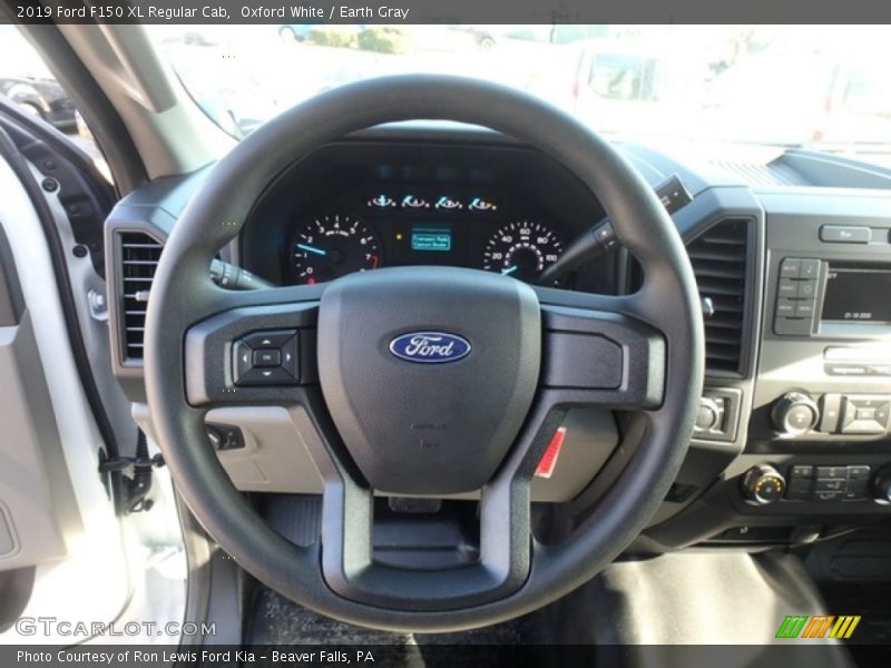 Oxford White / Earth Gray 2019 Ford F150 XL Regular Cab