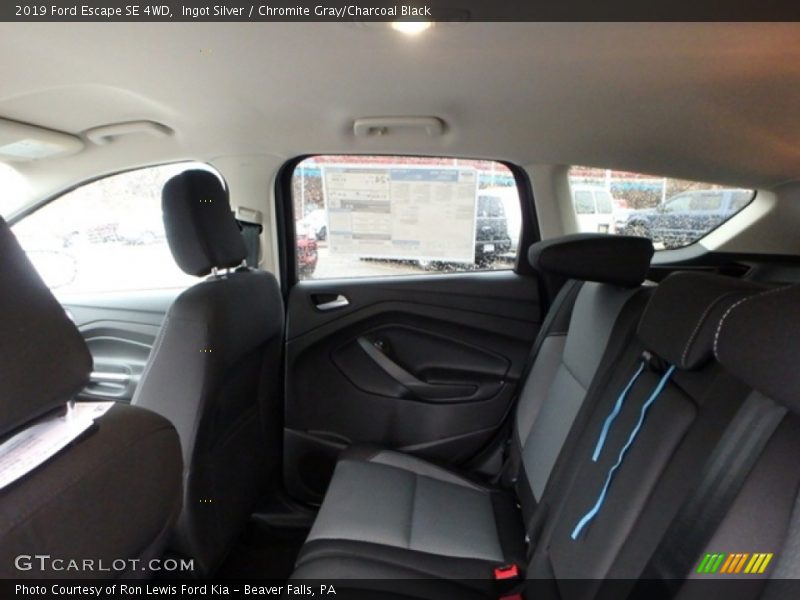 Ingot Silver / Chromite Gray/Charcoal Black 2019 Ford Escape SE 4WD