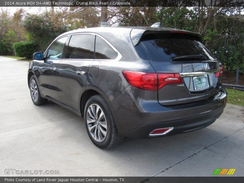 Crystal Black Pearl / Graystone 2014 Acura MDX SH-AWD Technology