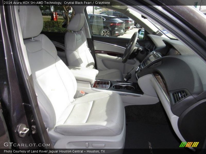 Crystal Black Pearl / Graystone 2014 Acura MDX SH-AWD Technology