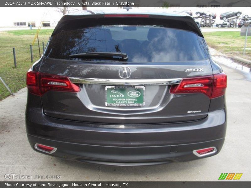 Crystal Black Pearl / Graystone 2014 Acura MDX SH-AWD Technology