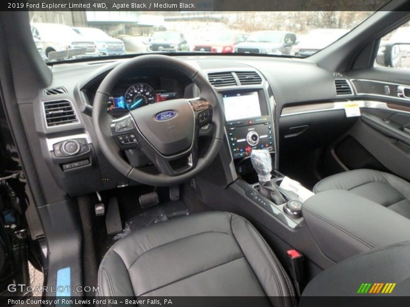  2019 Explorer Limited 4WD Medium Black Interior