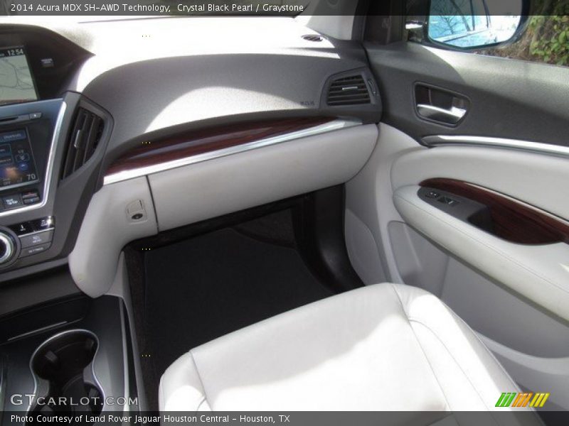 Crystal Black Pearl / Graystone 2014 Acura MDX SH-AWD Technology