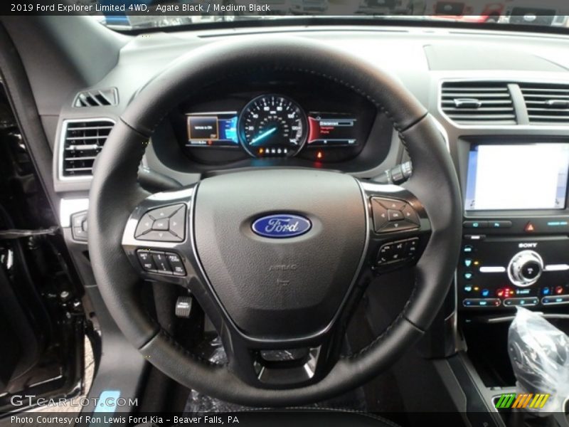 2019 Explorer Limited 4WD Steering Wheel